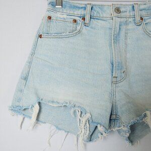 Abercrombie & Fitch The Mom High Rise denim shorts
